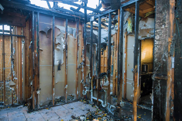 Professional Soot Cleanup technician working in Mogadore, OH